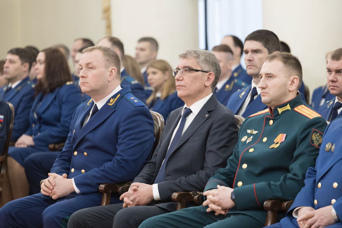 В преддверии 303-летия образования органов прокуратуры состоялось торжественное мероприятие
