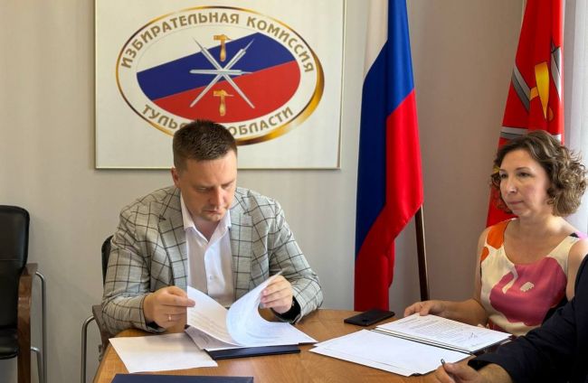 Александр Балберов подал документы для участия в выборах Губернатора Тульской области   