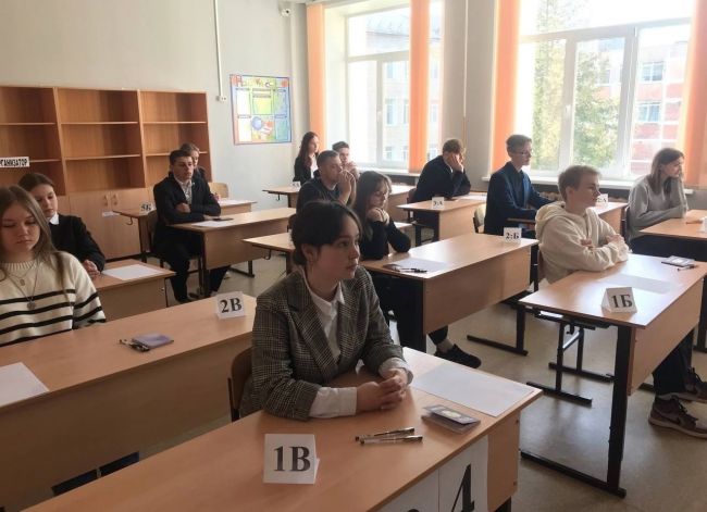 Теплоогаревские выпускники написали тренировочный ЕГЭ по русскому языку