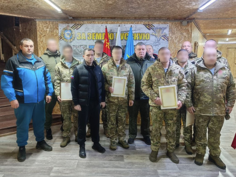 Евгений Смолянинов передал очередную партию помощи бойцам