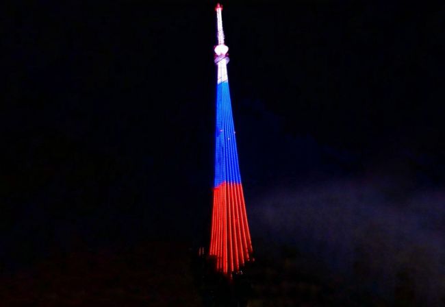 Телебашня РТРС в Туле включит праздничную иллюминацию в День народного единства