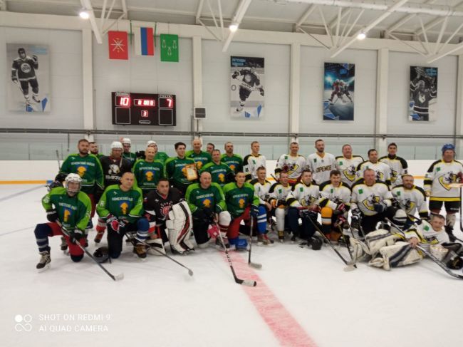 Состоялась товарищеская встреча хоккейных команд Яблонево Каменского района и Ефремова