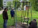 Во исполнение требований прокуратуры демонтированы элементы детских игровых площадок