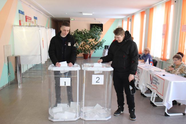 Впервые голосующие на выборах Президента РФ отмечают, что голосуют за будущее России