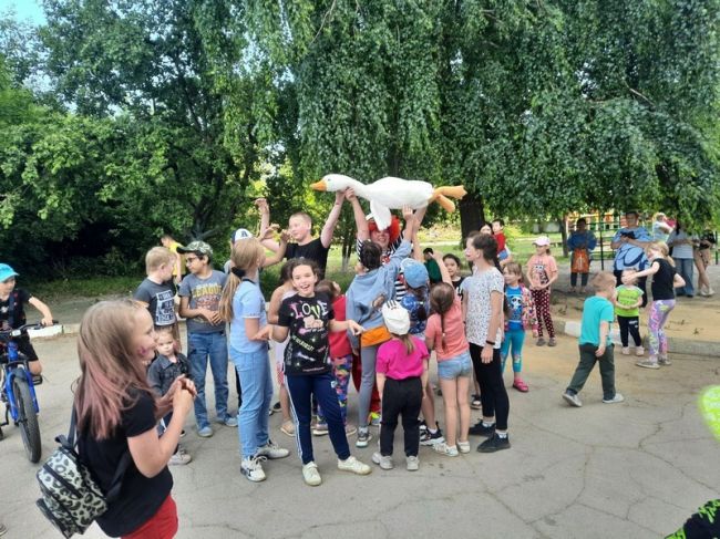 В Узловой состоялся яркий праздник «Лето во дворах»