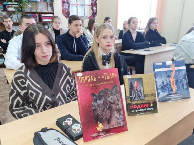 Узловские школьники узнали о подвигах дальневосточной 239-й стрелковой дивизии