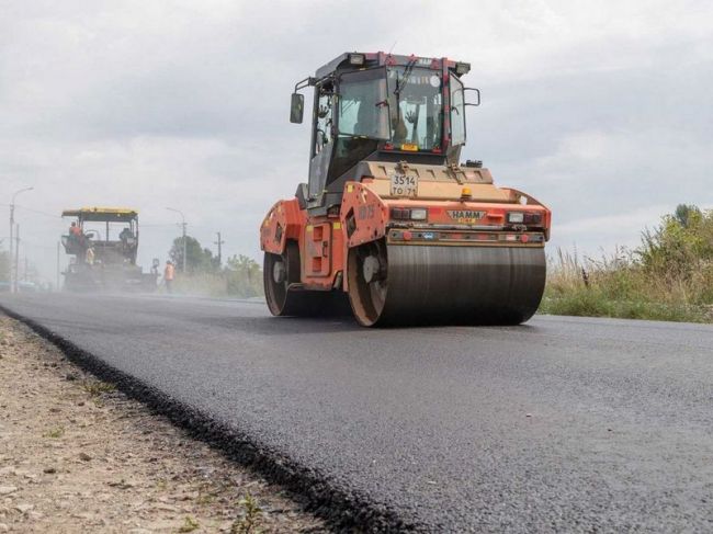 В Тульской области при ремонте всех региональных дорог применялись новые технологии