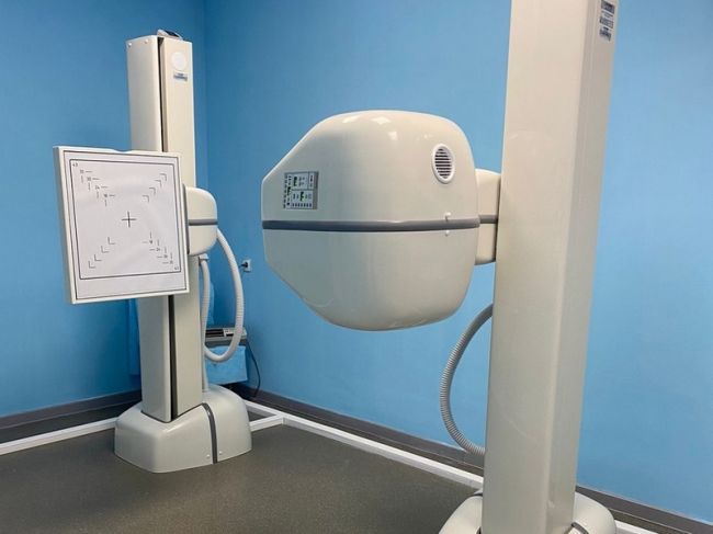 В Узловской районной больнице новый флюорографический аппарат