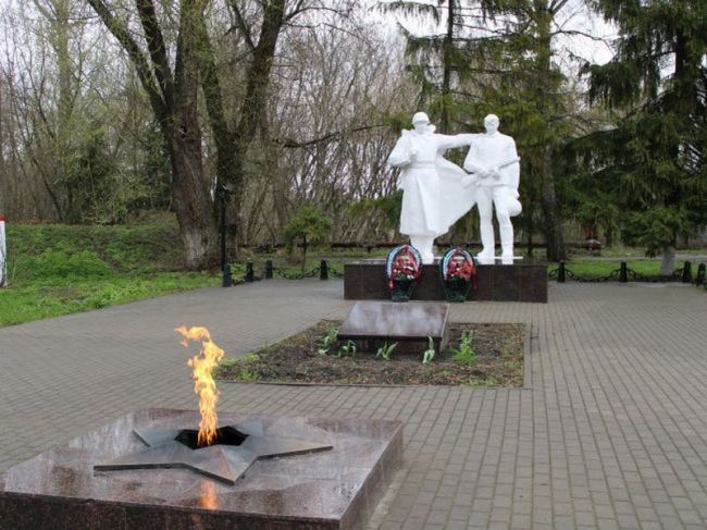 Братскую могилу на Бобрик-Горе в Донском будут охранять