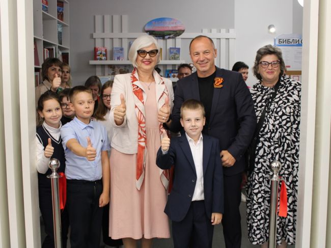 Модельная библиотека нового поколения открылась в Узловском районе