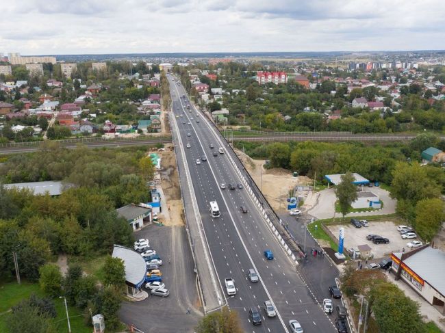Движение по всем полосам Московского путепровода в Туле открыто