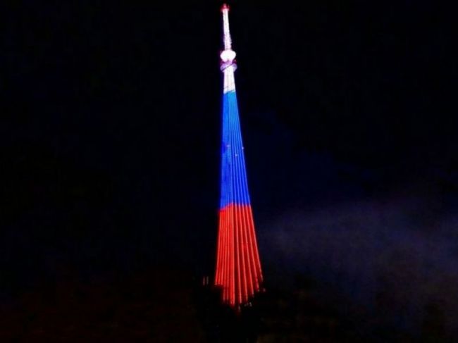 2 апреля телебашня в Туле окрасится цветами символики России и Белоруссии