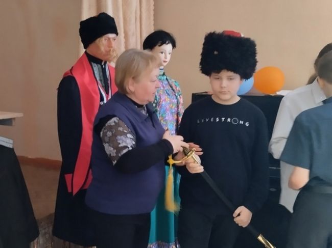 Узловские школьники узнали о традициях и обычаях казачьего быта