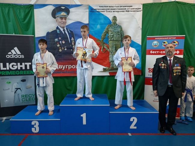 Узловские спортсмены завоевали 13 наград турнира