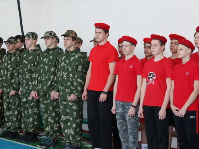В Узловой открыли военно-спортивную игру «Щит и меч»