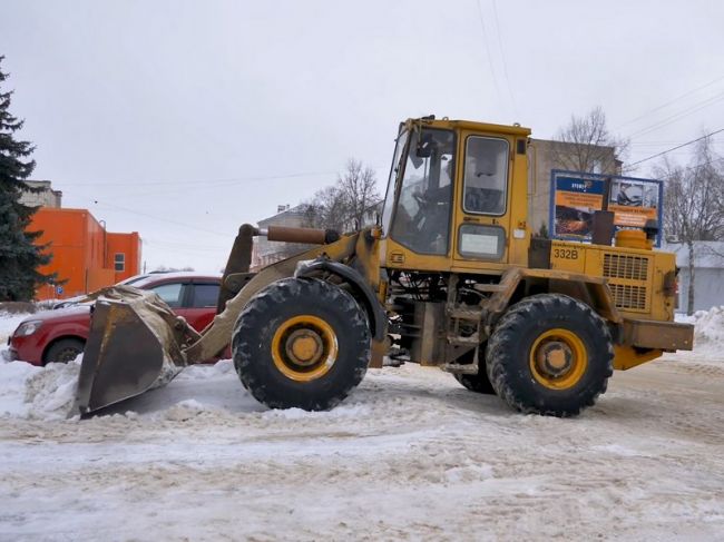 Для безопасности узловчан: продолжается расчистка дорог от снега и наледи