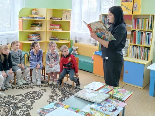 Детей познакомили с русскими народными сказками