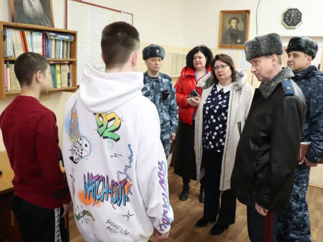 Уполномоченный по правам ребенка в Тульской области Ирина Кузнецова посетила следственный изолятор №1 города Тулы