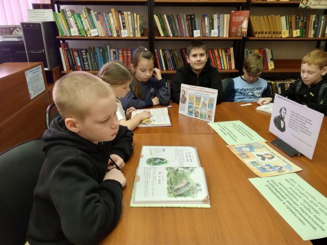 В Ильинской сельской библиотеке прошла сюжетная викторина «Сказочные уроки Константина Ушинского»