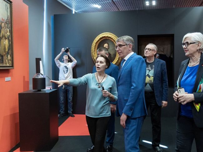 Открытие выставки шедевров ведущих федеральных музеев, организованной по инициативе Алексея Дюмина