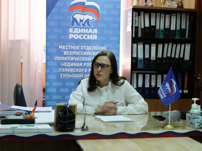 Екатерина Толстая провела прием жителей Узловского района