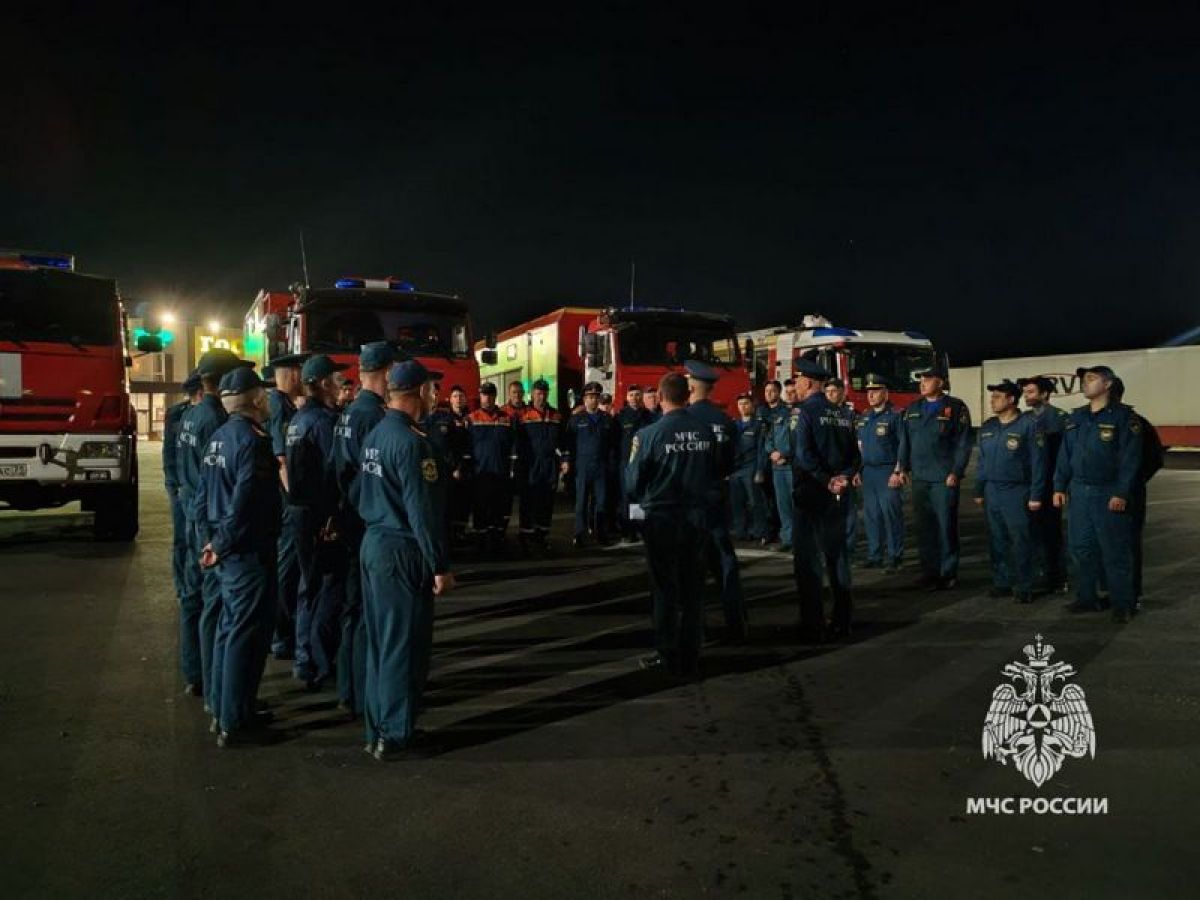 Тульские спасатели помогут в борьбе с пожарами в ЛНР