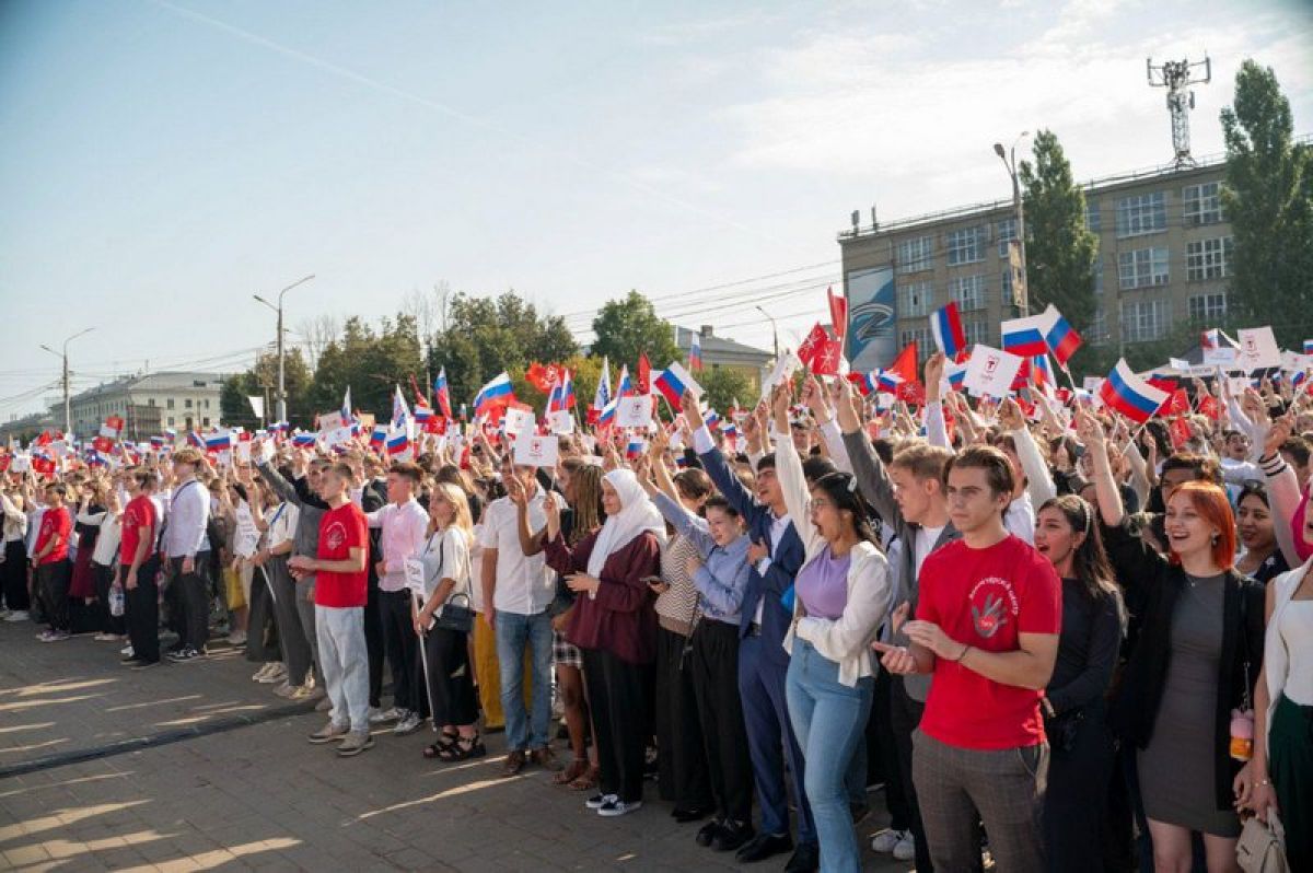 Первокурсников Тульского государственного университета посвятили в студенты