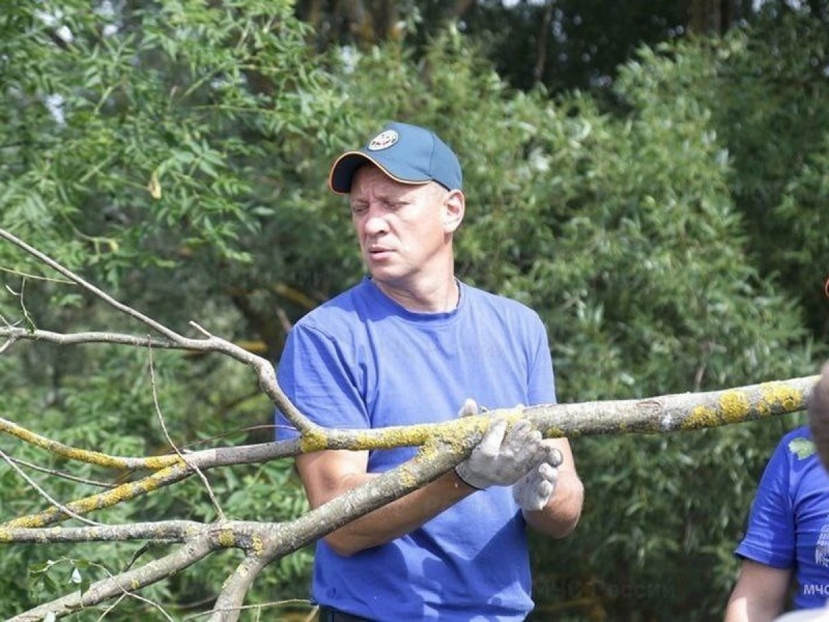 В Узловском районе в деревне Никольское проведена расчистка реки Бобрик