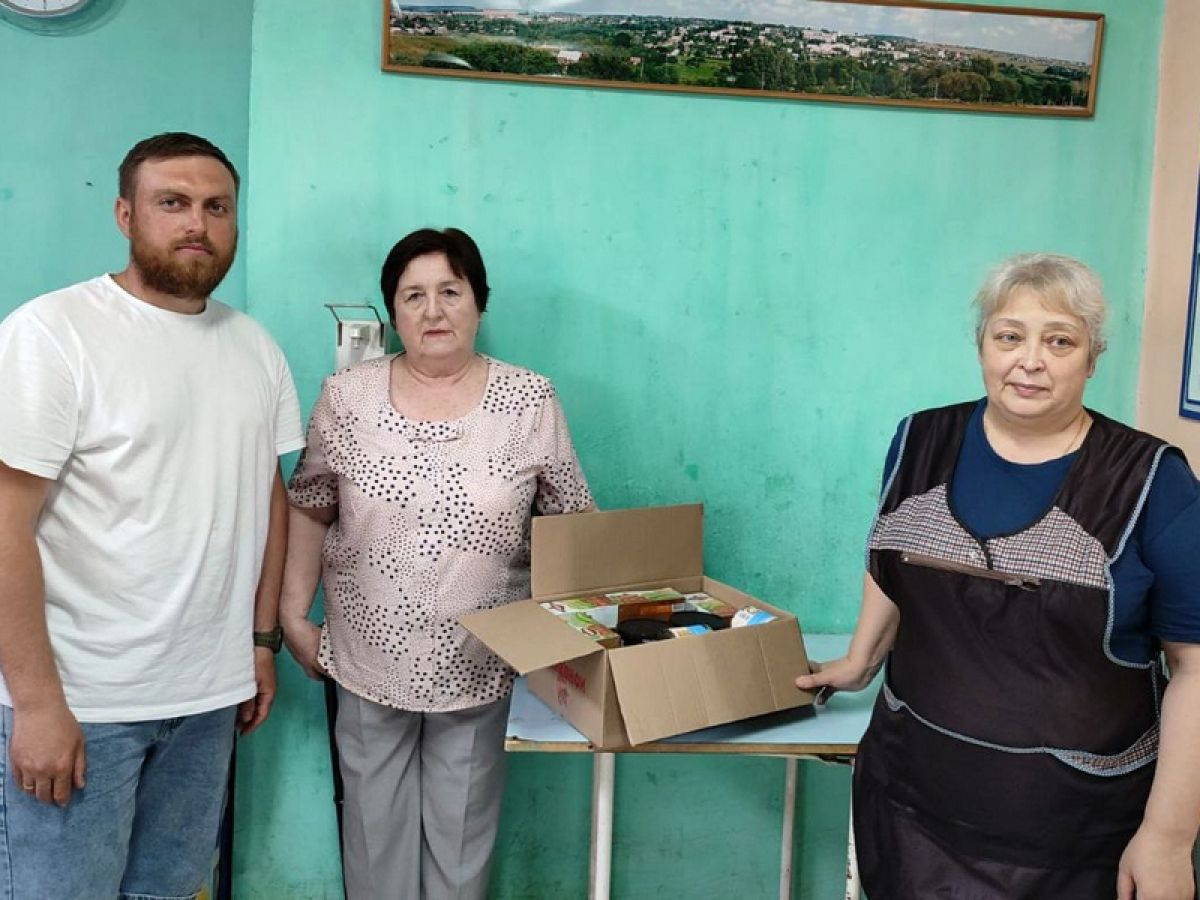 Инвалиды из Черни передали гуманитарную помощь участникам СВО