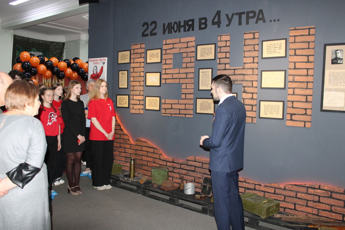 В художественно-краеведческом музее открылась выставка «Узловая: вклад в Победу»