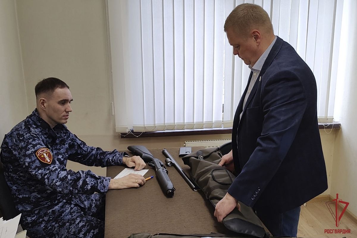 Офицер Росгвардии рассказал о профилактическом мероприятии «Оружие»