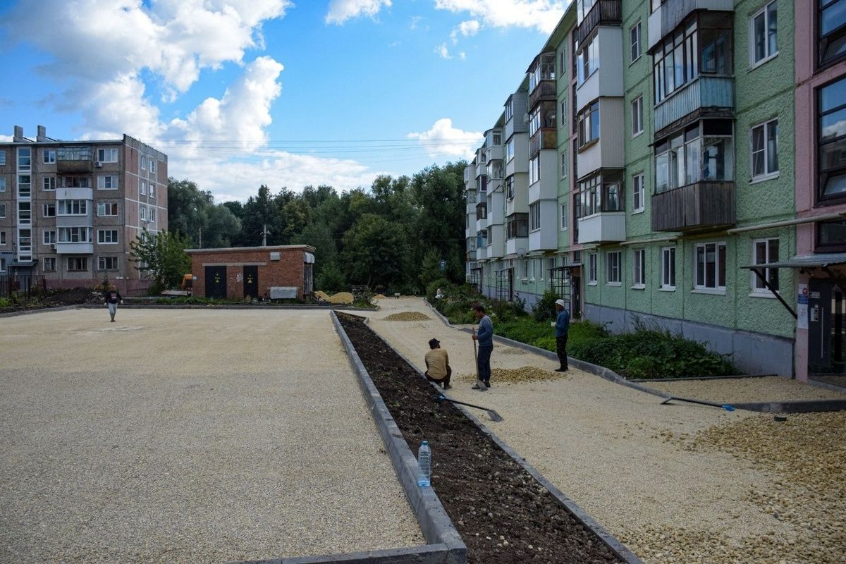 В Узловском районе продолжается реализация программы «Наш район»