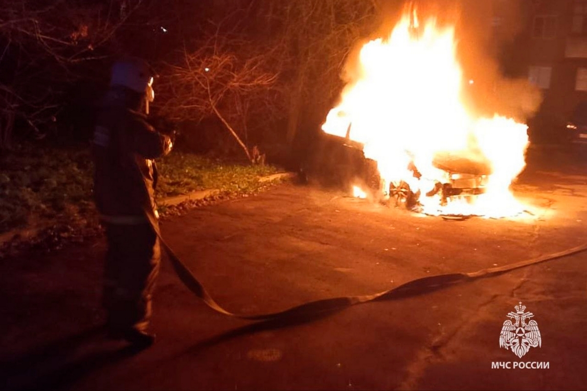 В Узловой пожарные ликвидировали пожар
