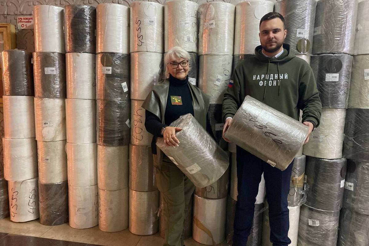 Народный фронт закупил материалы для плетения 1000 маскировочных сетей для волонтеров Народный фронт закупил материалы для плетения 1000 маскировочных сетей для волонтеров