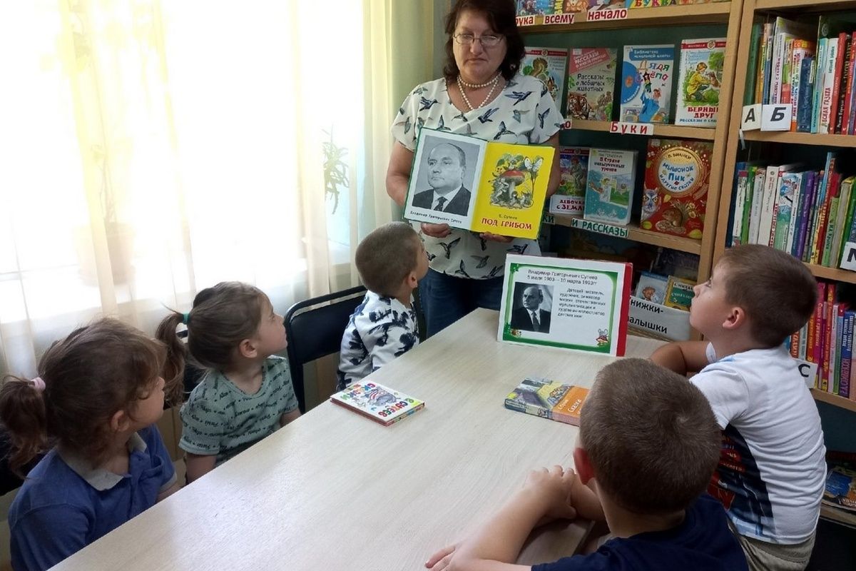 Литературный час для узловских дошкольников