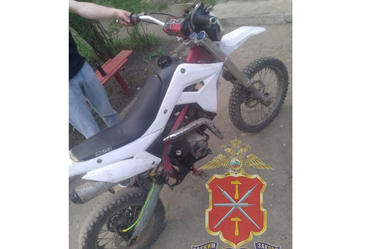 В Узловой житель Иркутска украл мотоцикл