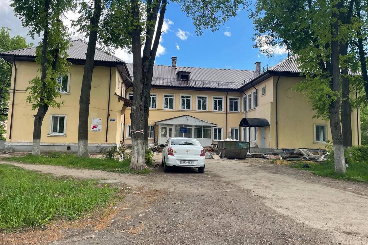 В детской поликлинике Узловской больницы продолжается ремонт В детской поликлинике Узловской больницы продолжается ремонт