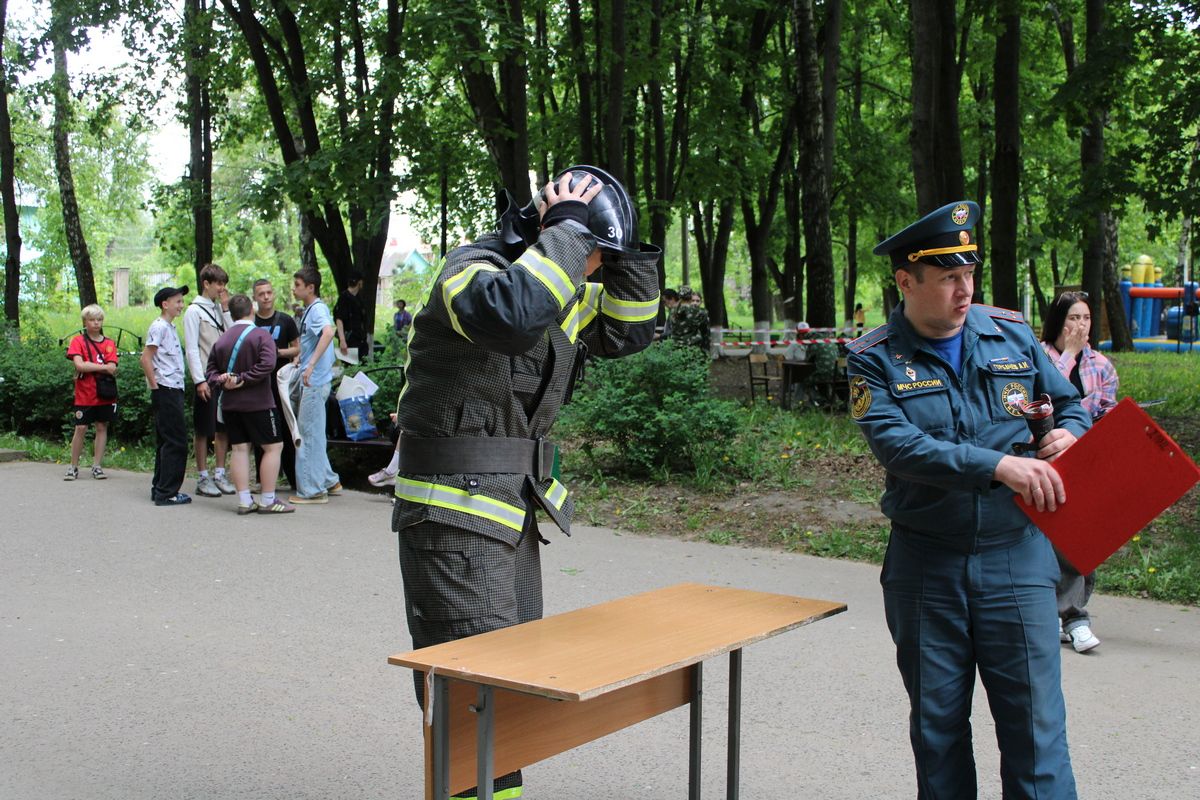 Узловчане прошли школу безопасности Узловчане прошли школу безопасности