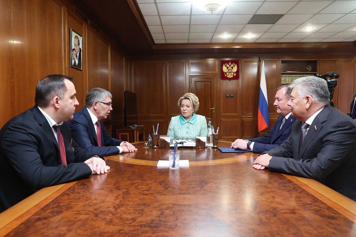 Валентина Матвиенко отметила экономический рост Тульской области Валентина Матвиенко отметила экономический рост Тульской области