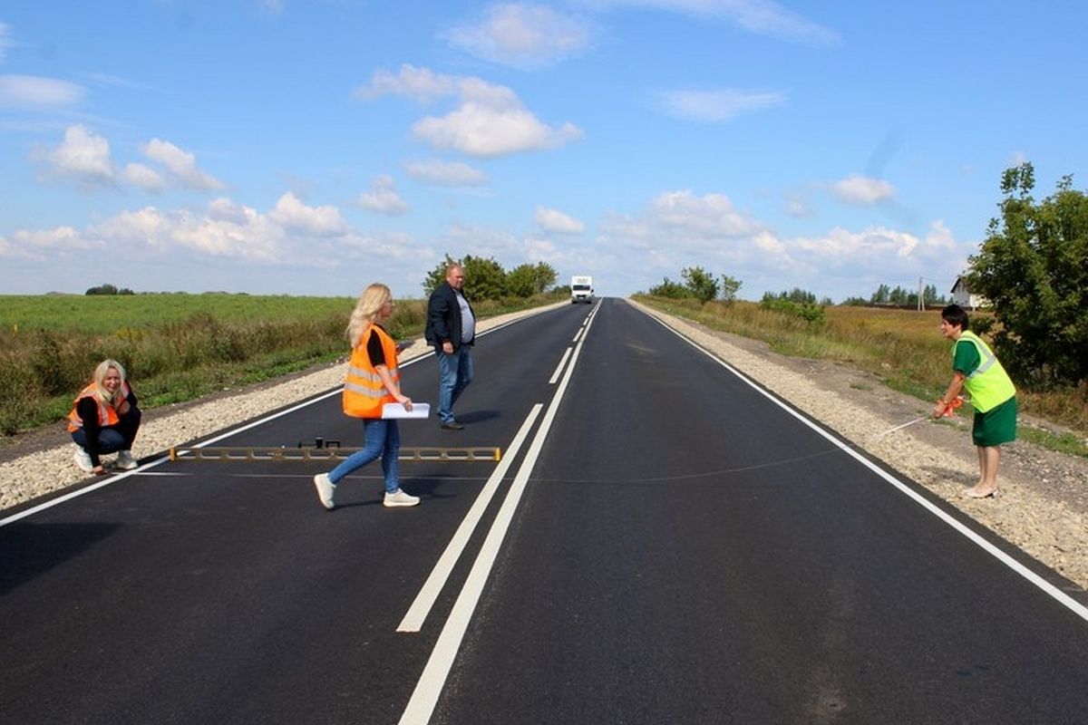 На объездной автодороге через Супонь появятся придорожные полосы