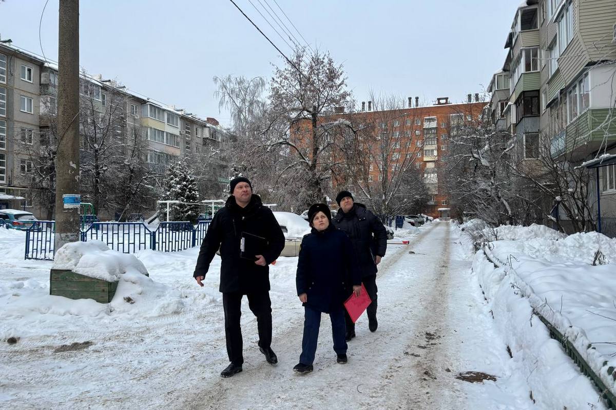 В Тульской области взялись за управляющие компании, которые плохо убрали последствия непогоды