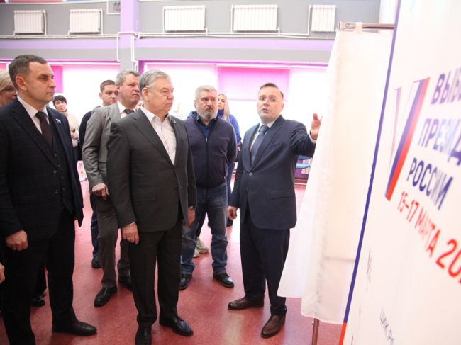В Туле состоялась презентация модельного избирательного участка на выборах Президента России