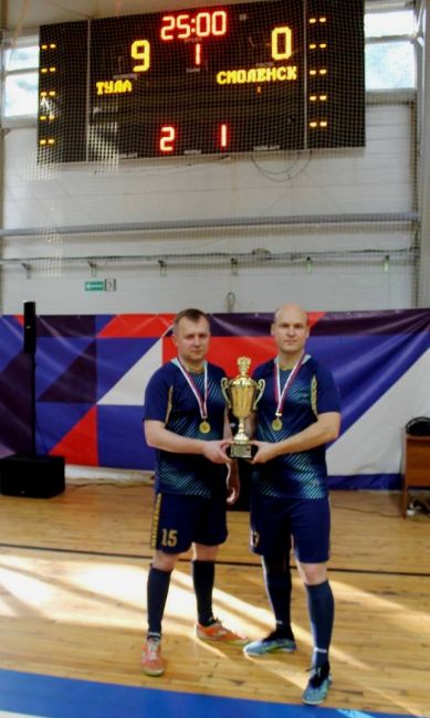 Представители судебной системы Тульской области одержали победу в турнире по мини-футболу