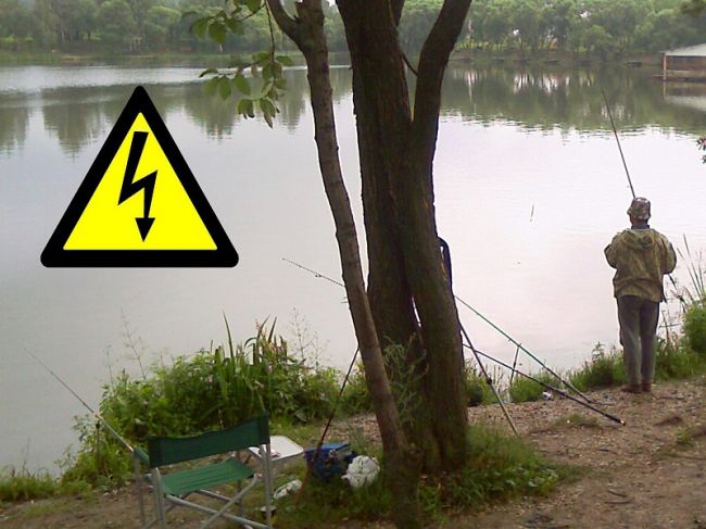 «Тулэнерго» предупреждает: рыбалка вблизи ЛЭП смертельно опасна