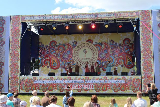 В Веневском районе состоялся фестиваль фольклора и ремёсел