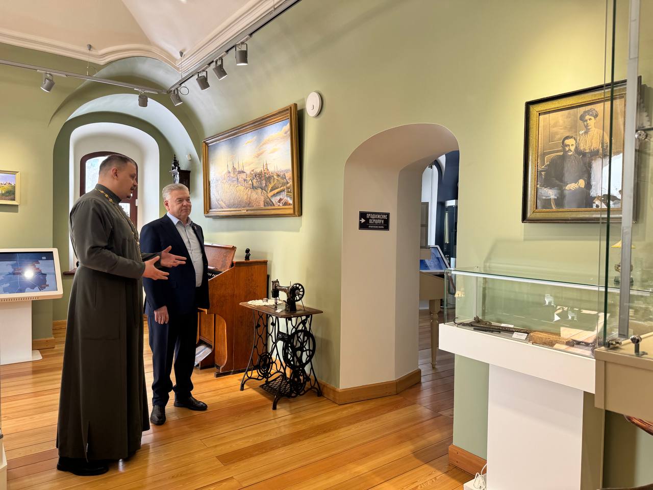 Сенатор РФ Николай Воробьев с рабочим визитом посетил Венев