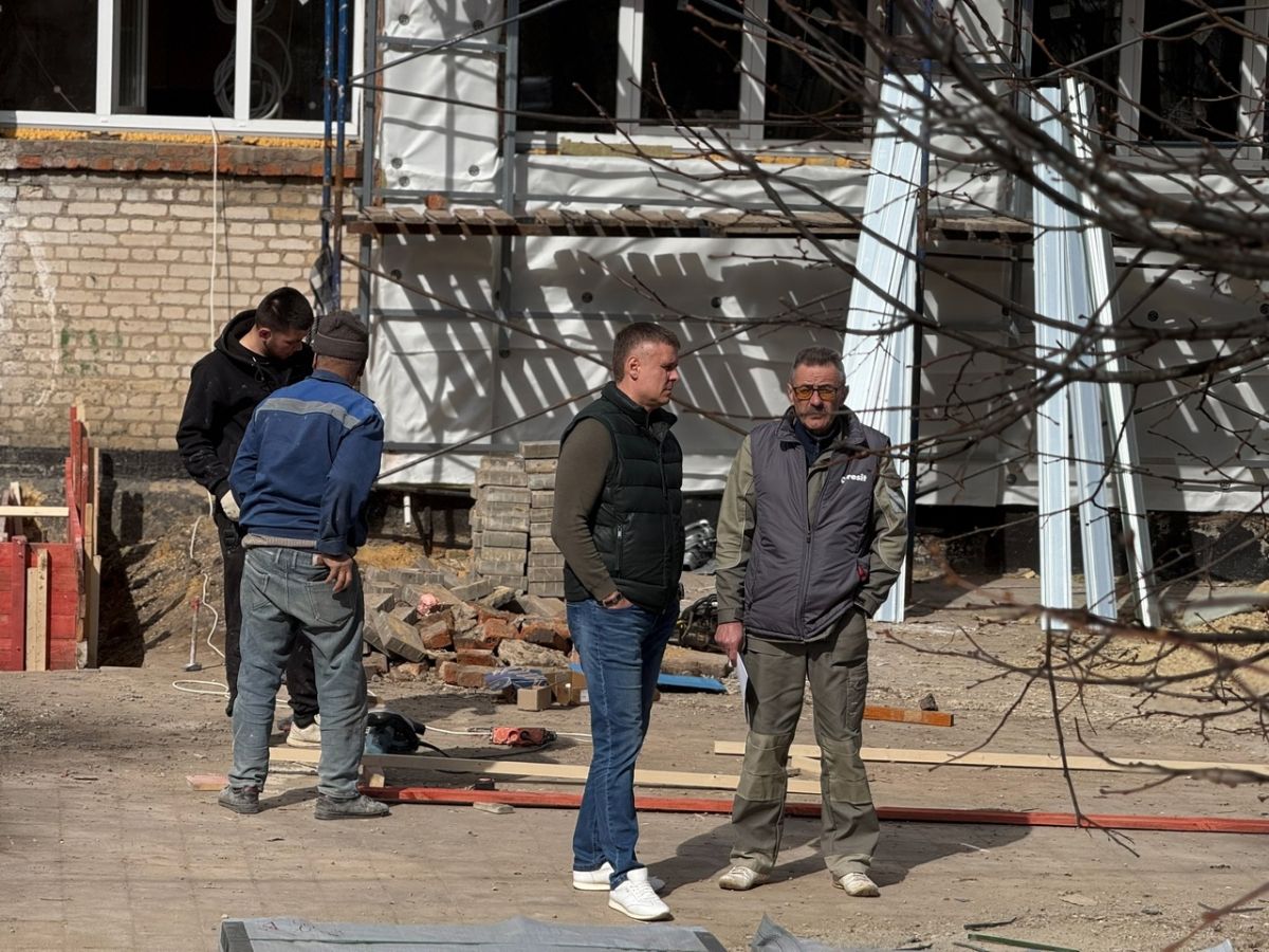 Как проходит капитальный ремонт школы в поселке Волово