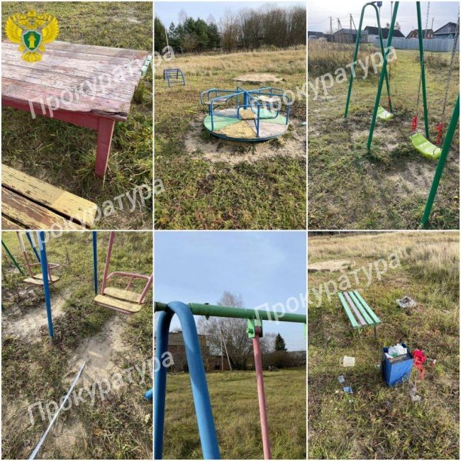 По иску прокурора суд обязал орган местного самоуправления привести игровую площадку в Арсеньевском районе в надлежащее