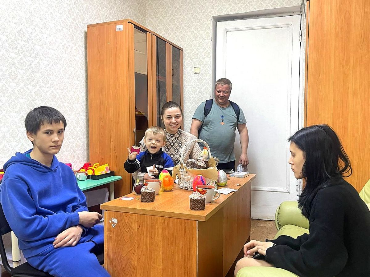 В отделении помощи семье и детям по Воловскому району состоялся праздник Светлой Пасхи