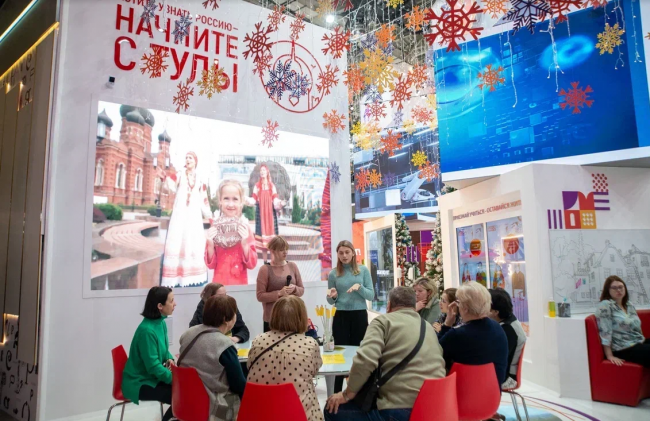 Нацпроект «Туризм и индустрия гостеприимства»: на стенде Тульской области на выставке «Россия» прошли дни туризма